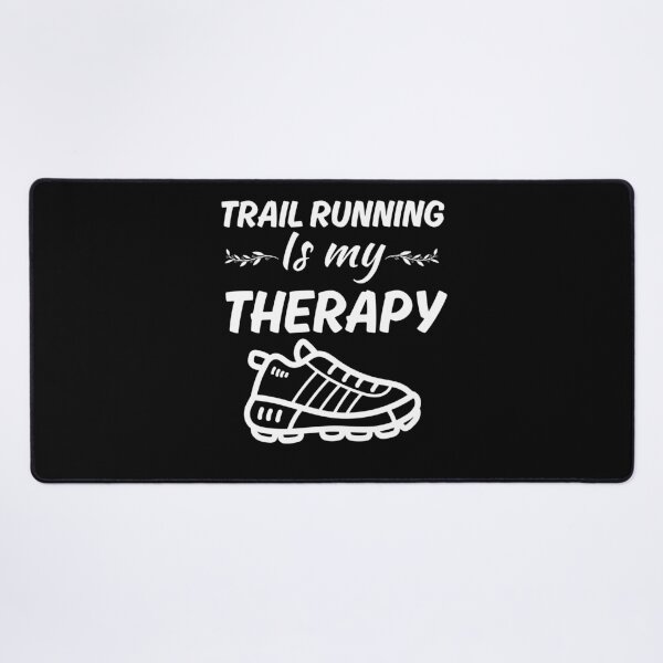 Item preview, Trail running is my therapy, funny trail runner life community designed and sold by NBSStore.