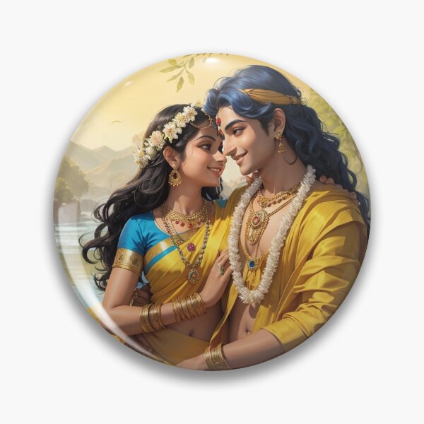 Artikelvorschau, Radha Krishna, Krishna-Kunst, Hare Krishna.Radha Krishna-Kunst, Radha Krishna Vrindavan, Hare Krishna-Kunst entworfen und verkauft von Mandala108.