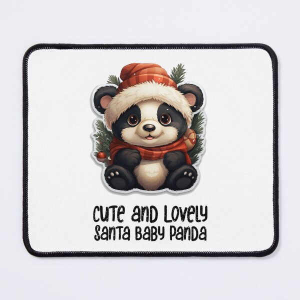 Item preview, Cute and Lovely Santa Panda-Christmas Santa Sweet Panda designed and sold by Mohammed Sohail Khan.