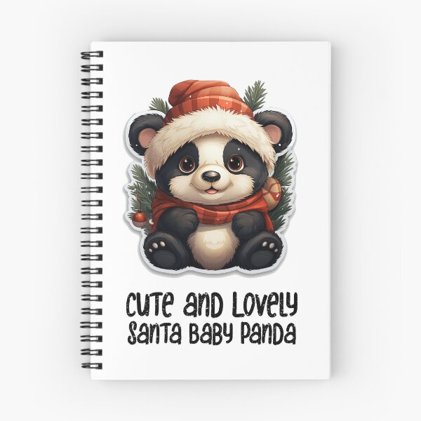 Item preview, Cute and Lovely Santa Panda-Christmas Santa Sweet Panda  designed and sold by Mohammed Sohail Khan.