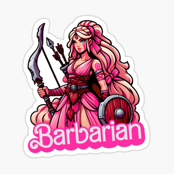Item preview, barbarian designed and sold by sadieillust.