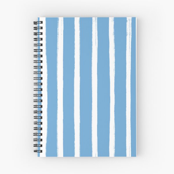 Item preview, White and Blue Stripes Pattern designed and sold by OneThreeSix.