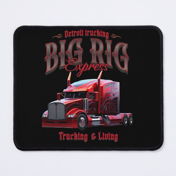 Item preview, Big rig express - Trucking and chucklin - keep trucking - American flag truck driver designed and sold by JansenGS.