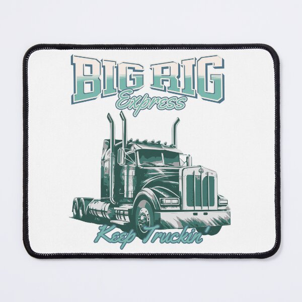 Item preview, Big Rig express - Trucking and chucklin - keep trucking - American flag truck driver designed and sold by JansenGS.