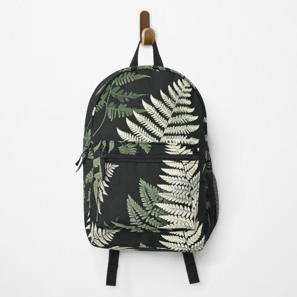 Item preview, Fern leaves pattern on green background designed and sold by randrdesign.