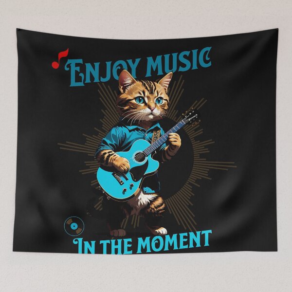 Item preview, Bohemian Cat II: Vintage Expression in Digital Art designed and sold by Artedig.