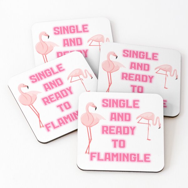 Item preview, Single and Ready to Flamingle designed and sold by ZamuDesign.
