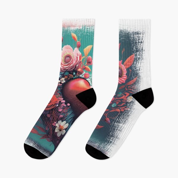 Artikelvorschau, Herz. Liebe. Valentinstag. Herz in Blumen. Gealterte Kanten. entworfen und verkauft von MagelliShop.
