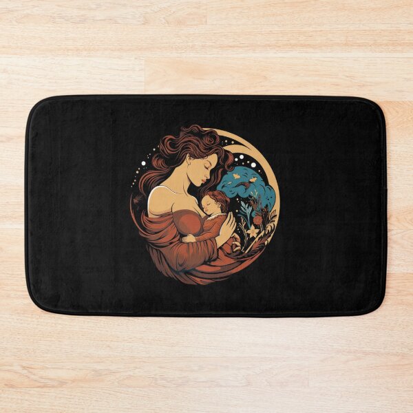 Item preview, Sticker with a breastfeeding woman and child designed and sold by S-ZYBI.