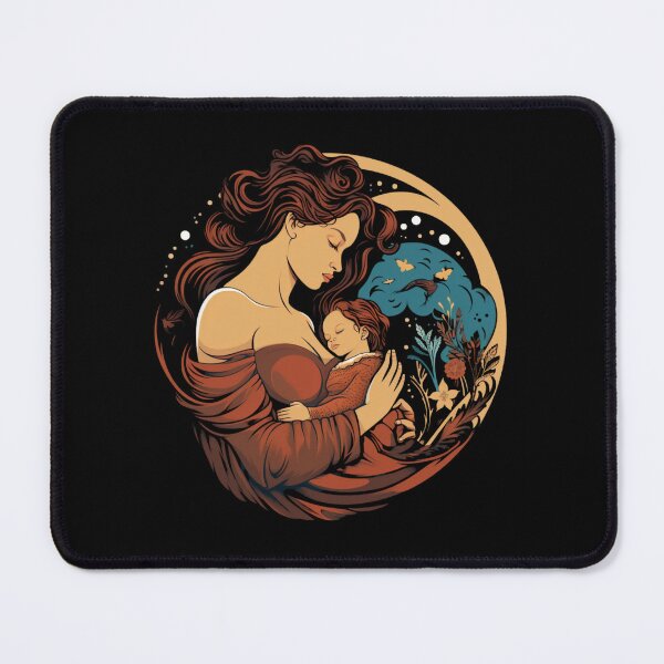 Item preview, Sticker with a breastfeeding woman and child designed and sold by S-ZYBI.