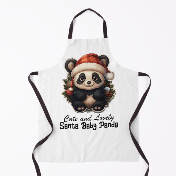 Item preview, Christmas Santa Sweet Panda-Cute and Lovely Santa Panda ! designed and sold by Mohammed Sohail Khan.