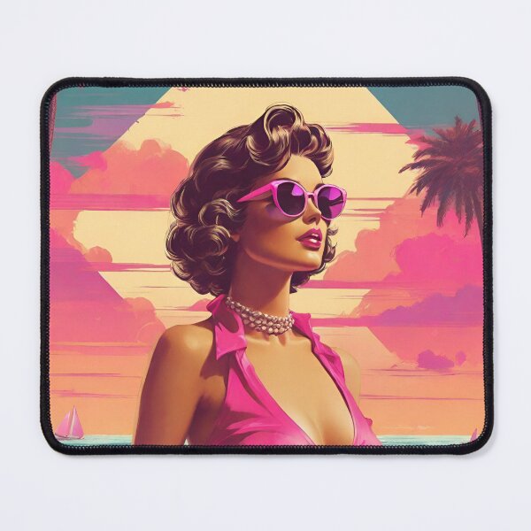 Item preview, Beach Vacation 80's Synthwave Retrowave style designed and sold by RESToRAPTOR.