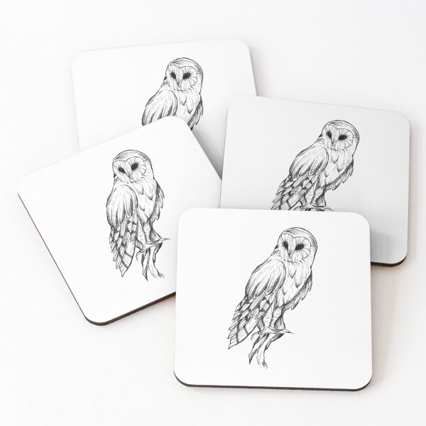 Aperçu de l'œuvre Hibou nocturne créée et vendue par Pacoink.