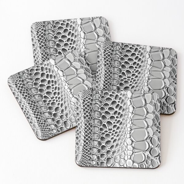 Item preview, Snakeskin Clear Snake Serpent Animal Print Viper Fashion designed and sold by couture-rapture.