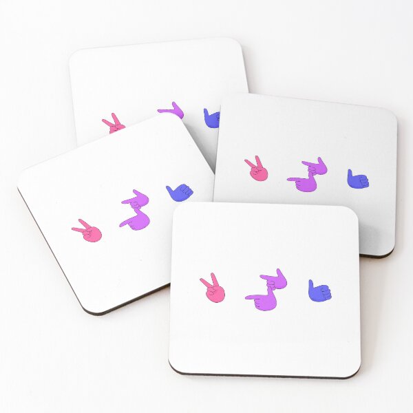 Item preview, Bi hands - subtle awkward bisexual flag designed and sold by Chiara Filincieri.
