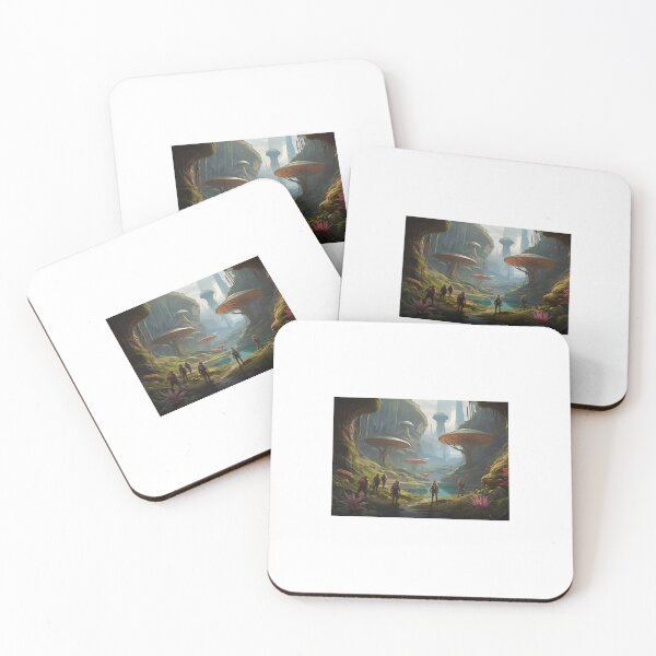 Item preview, Astronauts heading for an Allien ship in cyber space designed and sold by bluegoldArtzone.