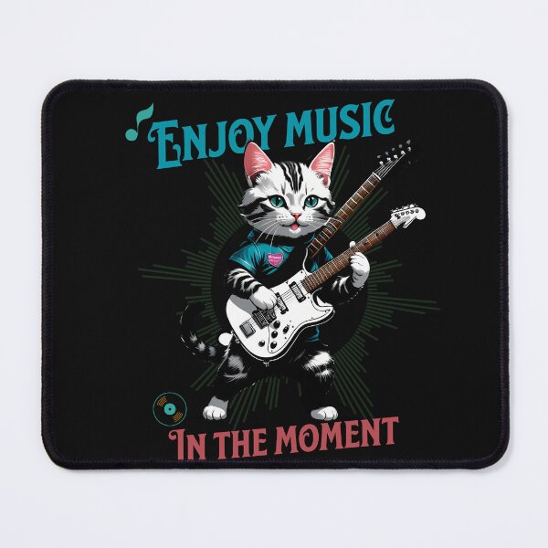 Item preview, Vintage Rhythms: Virtuoso Cat on Digital Stage designed and sold by Artedig.