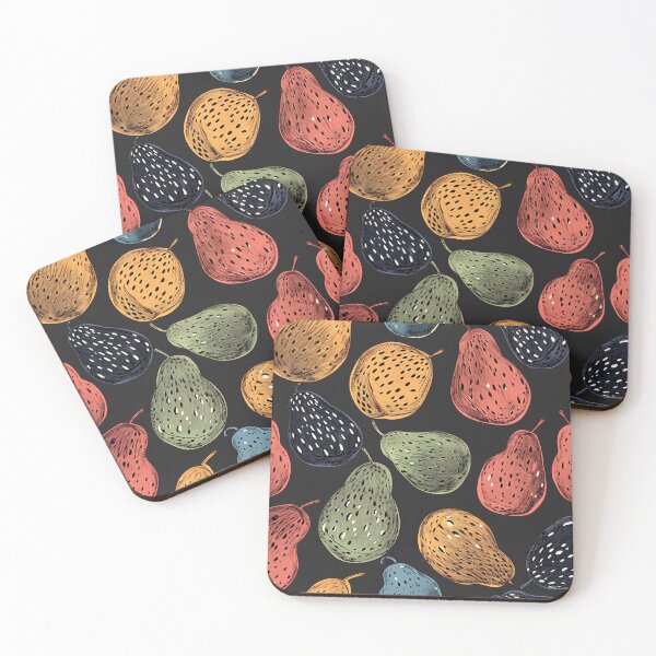 Item preview, Pears in different colors design designed and sold by randrdesign.