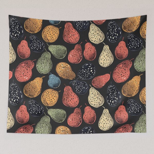 Item preview, Pears in different colors design designed and sold by randrdesign.