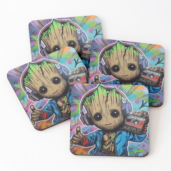 Item preview, Baby Groot loves Music designed and sold by PittyArt-88.