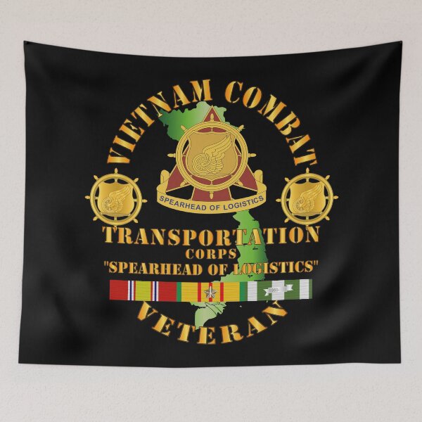 Item preview, Army - Vietnam Combat Vet - Transportation Corps w VN SVC X 300 designed and sold by Military Insignia Products.
