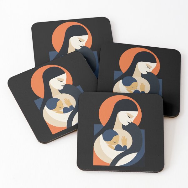 Item preview, Sticker with a breastfeeding woman and child designed and sold by S-ZYBI.