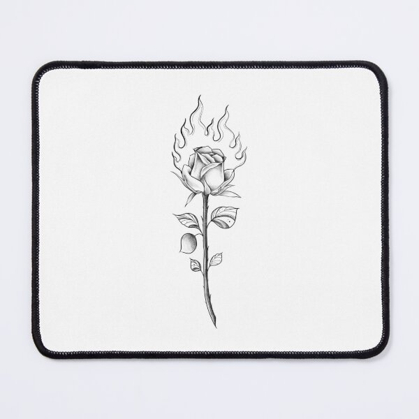 Item preview, Burning Rose designed and sold by Pacoink.