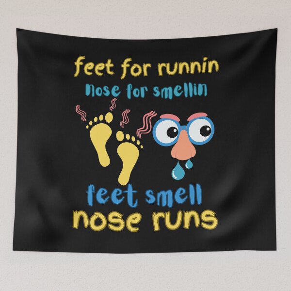 Item preview, feet smell nose runs designed and sold by aledfychan.