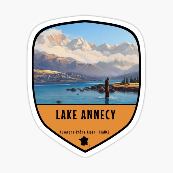 Item preview, Lake Annecy - France designed and sold by Linbo Shop.