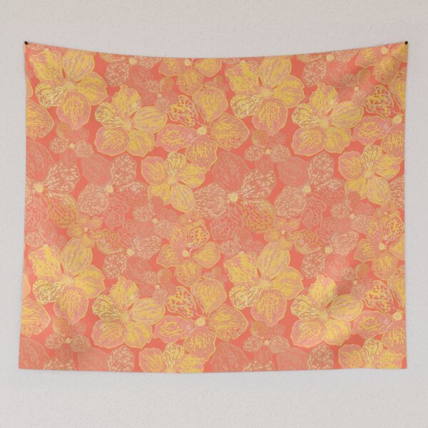Item preview, Captivating Orange Hibiscus designed and sold by gugartigas.