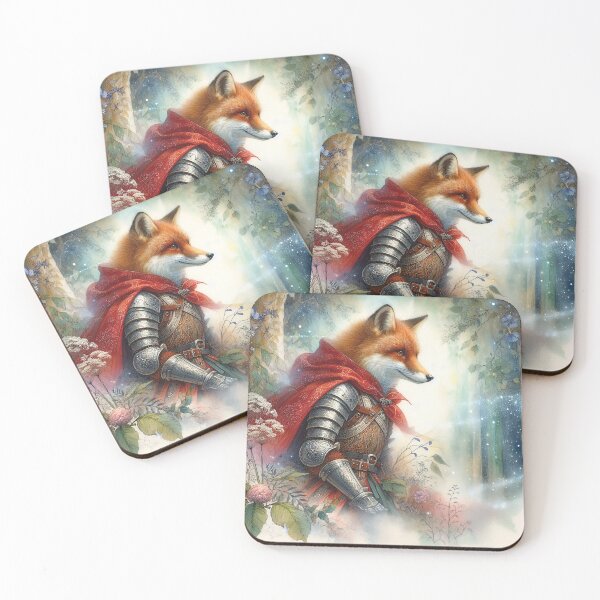 Item preview, Fox in medieval armour designed and sold by Celedrine-art.