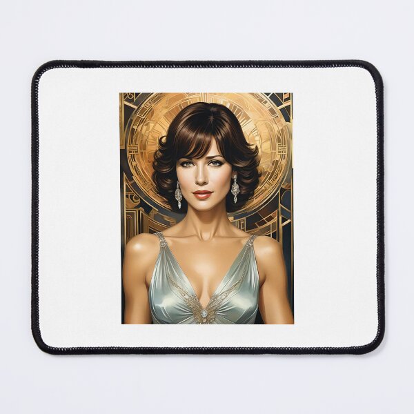 Item preview, Art Deco Beautiful Woman - Sophie Marceau designed and sold by JoyPhotoArt.