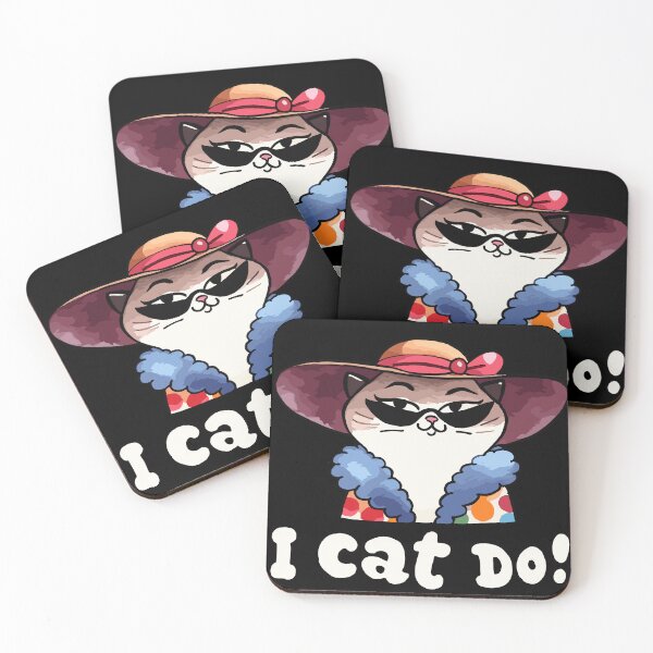 Item preview, I Cat do glamorous Cat designed and sold by DoodleDashShop.
