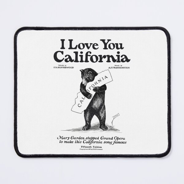 Melodic Attire: 'I Love You, California' Vintage Vibes