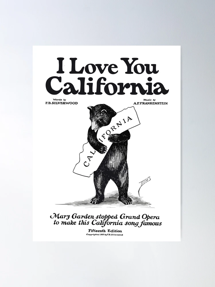 Melodic Attire: 'I Love You, California' Vintage Vibes