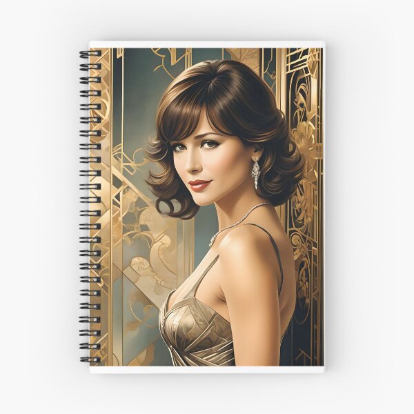 Item preview, Art Deco Beautiful Woman - Sophie Marceau designed and sold by JoyPhotoArt.