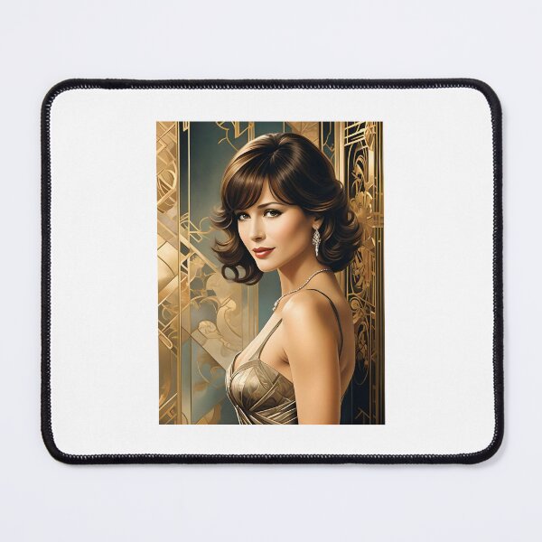 Item preview, Art Deco Beautiful Woman - Sophie Marceau designed and sold by JoyPhotoArt.