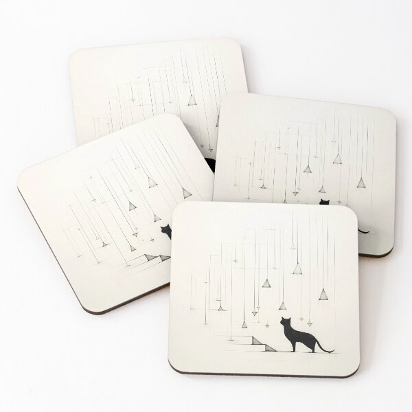 Item preview, Cat Minimalist designed and sold by Khun-Teera.
