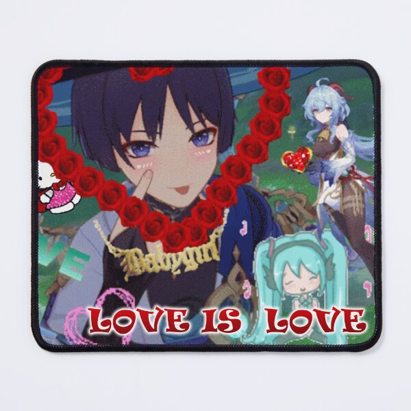Item preview, GENSHIN IMPACT Scaramouche Wanderer LOVE IS LOVE Picmix edit designed and sold by cheapfan.