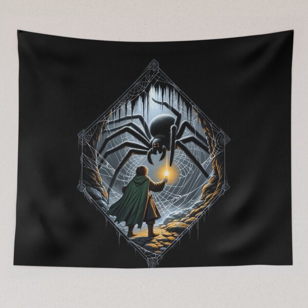 Item preview, The Spider Attacks - Fantasy designed and sold by Fenay Designs.