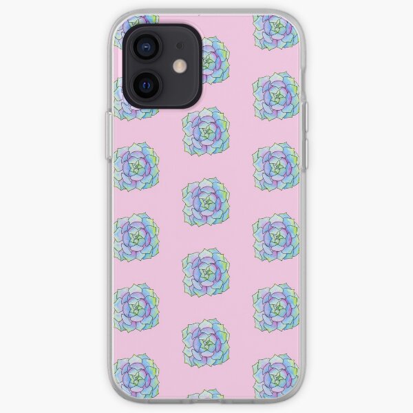 round succulent iPhone Soft Case