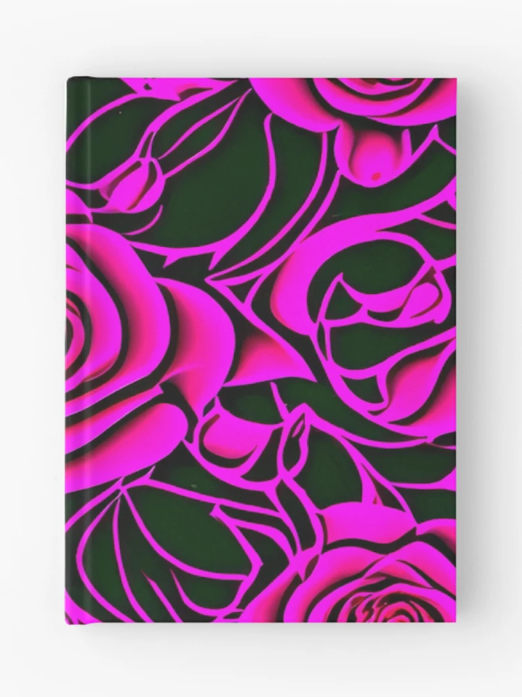 Thumbnail 1 of 3, Journal, Rose Pattern designed and sold by Pattern-life-.