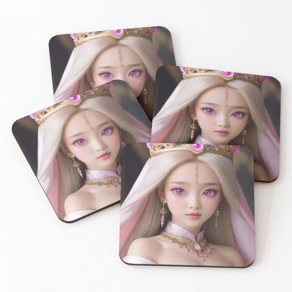 Item preview, Princess Queen (pink eyes) designed and sold by UnlockKnowledge.