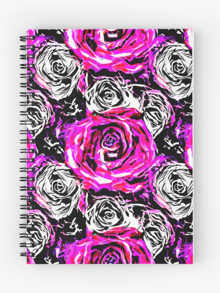 Thumbnail 1 of 3, Journal, Rose Pattern designed and sold by Pattern-life-.