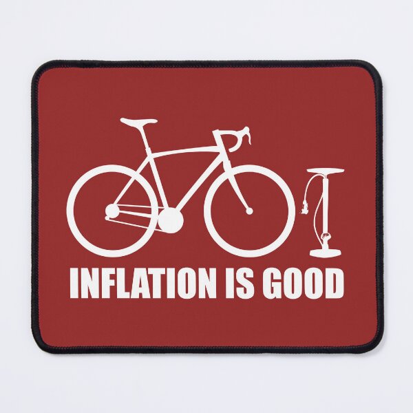 Item preview, Inflation Is Good Bicycle designed and sold by Esskay Designs.