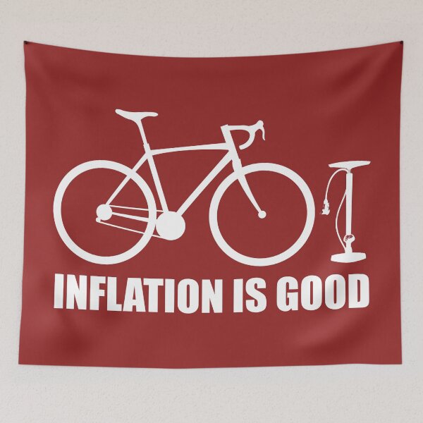 Artikelvorschau, Inflation ist ein gutes Fahrrad entworfen und verkauft von Esskay Designs.