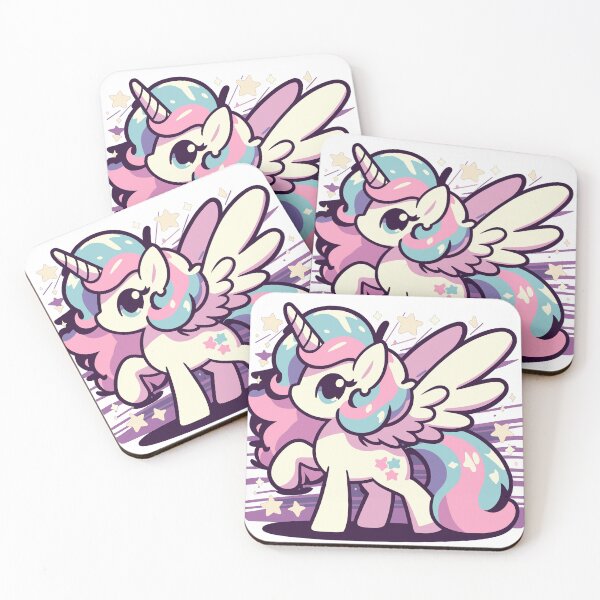 Item preview, Cute and sweet little pony unicorn standing proud designed and sold by hellolen.