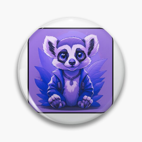 Item preview, "Lemur Love Collection" Purple designed and sold by Lahate.
