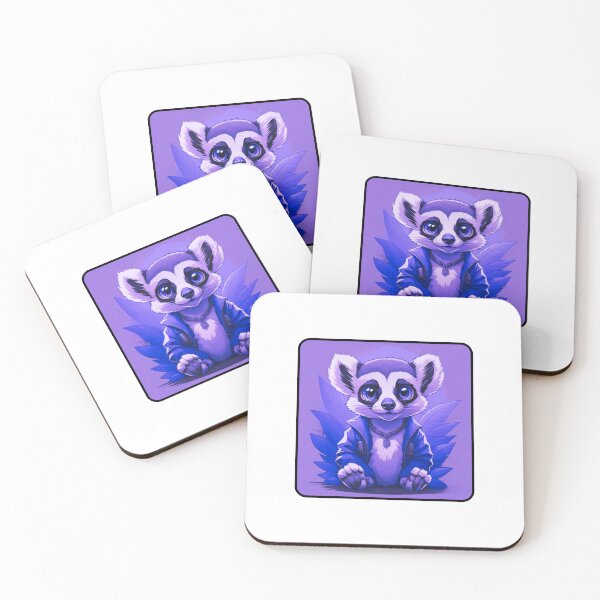 Item preview, "Lemur Love Collection" Purple designed and sold by Lahate.