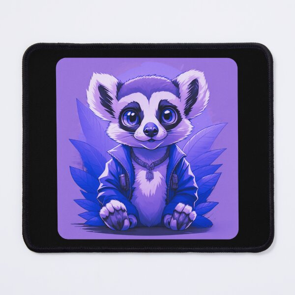 Item preview, "Lemur Love Collection" Purple designed and sold by Lahate.